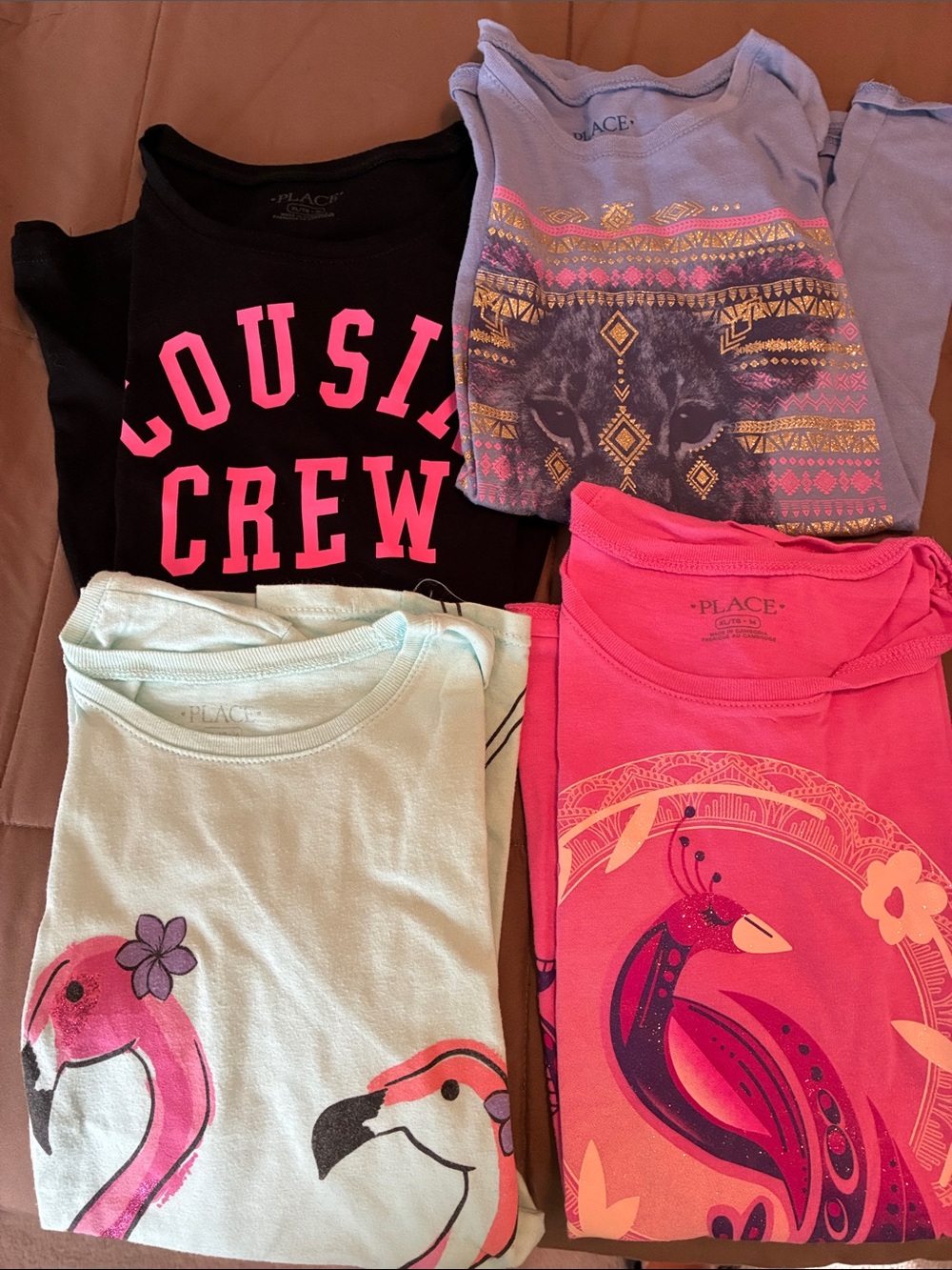 The Children's Place Girls Graphic Tees - XL-14